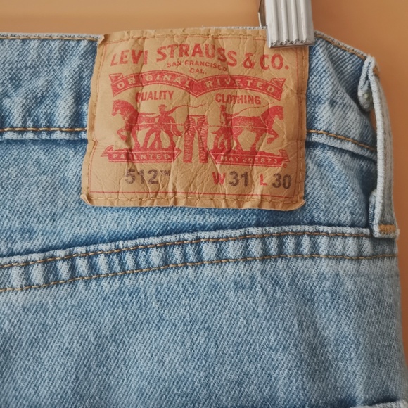 Levi’s® 512™ SLIM TAPER FIT MEN'S JEANS (31x30) - Picture 10 of 15